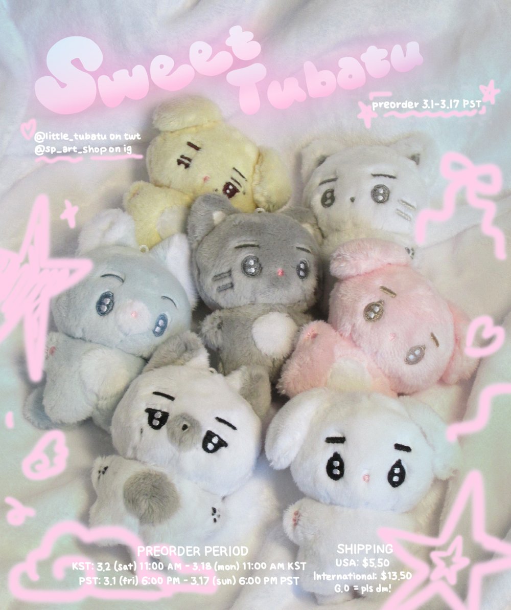 TXT Sweet Tubatu 10cm Doll Preorder