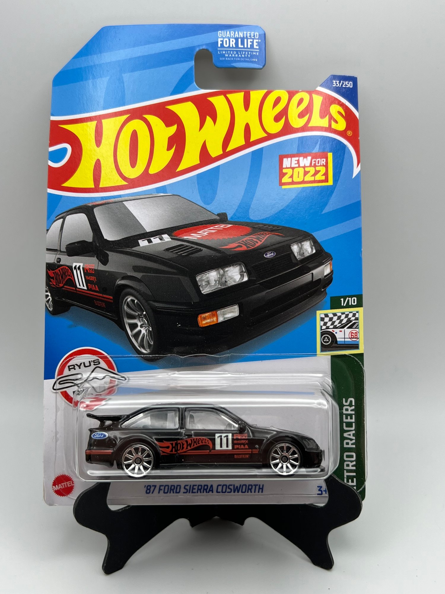 Hot Wheels '87 Ford Sierra Cosworth Black 