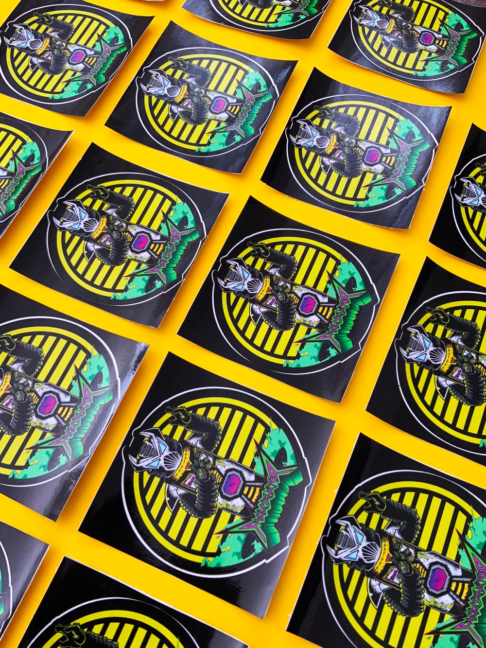 Wartender Sticker