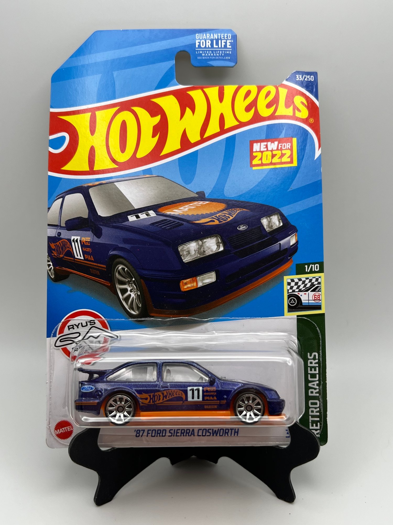 Hot Wheels '87 Ford Sierra Cosworth Blue