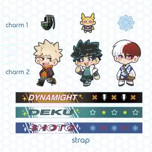 BnHA Lanyard Charms