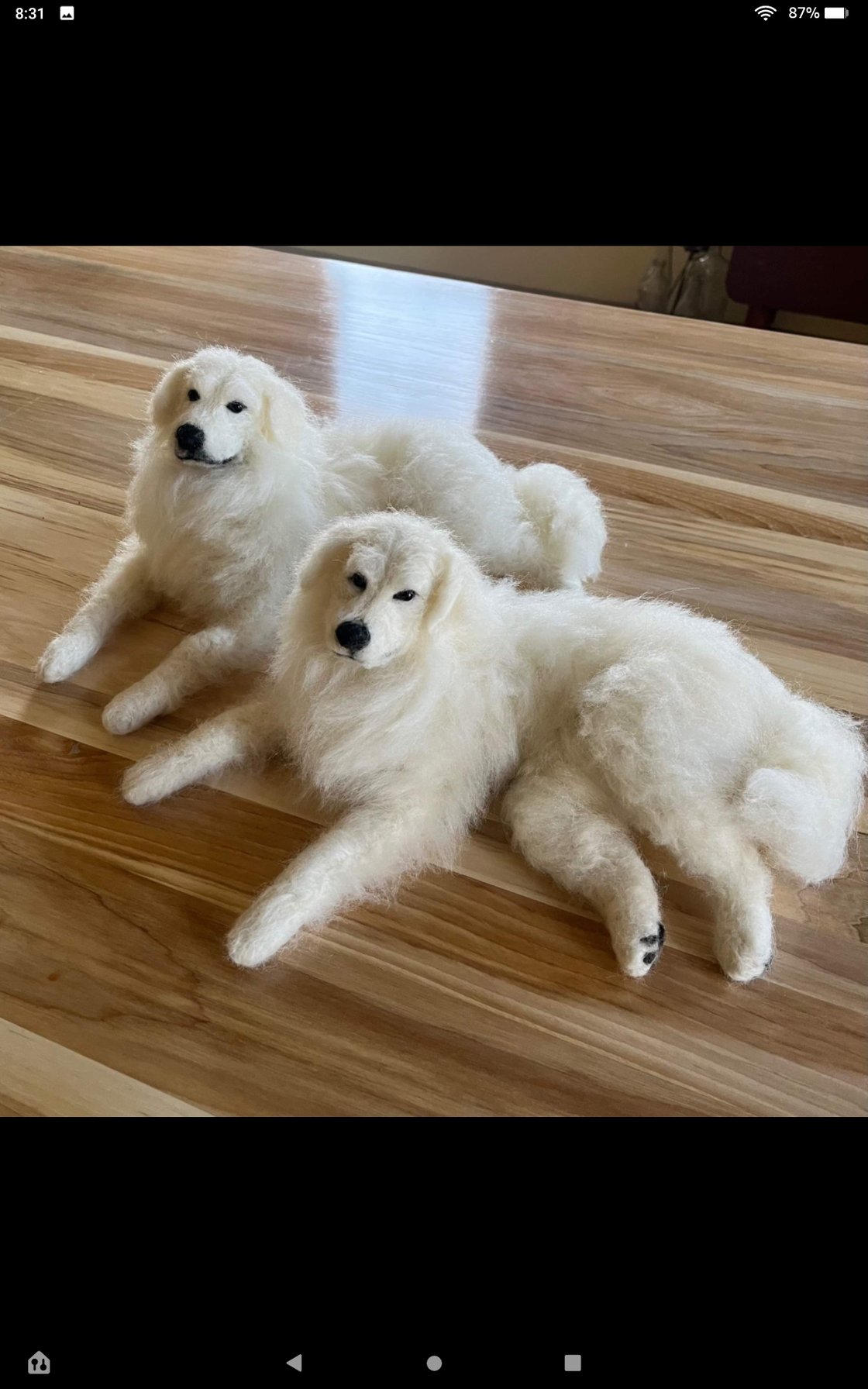 Image of 12" Great Pyrenees or Maremma