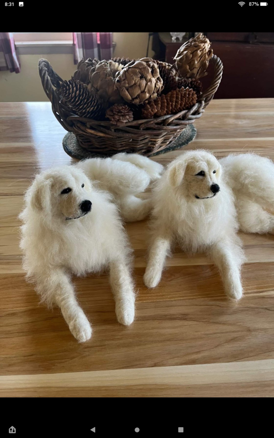 Image of 12" Great Pyrenees or Maremma