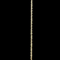 Image 3 of 10 K Solid Gold Curb Chain