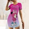 Elegant Dresses for Women Sexy Slim Fit Mickey Mouse Minnie Mouse 