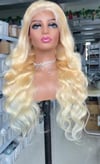 blonde body wave wig 13x4