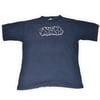 Dark Blue Repurposed Relaxed Fitting Tee S