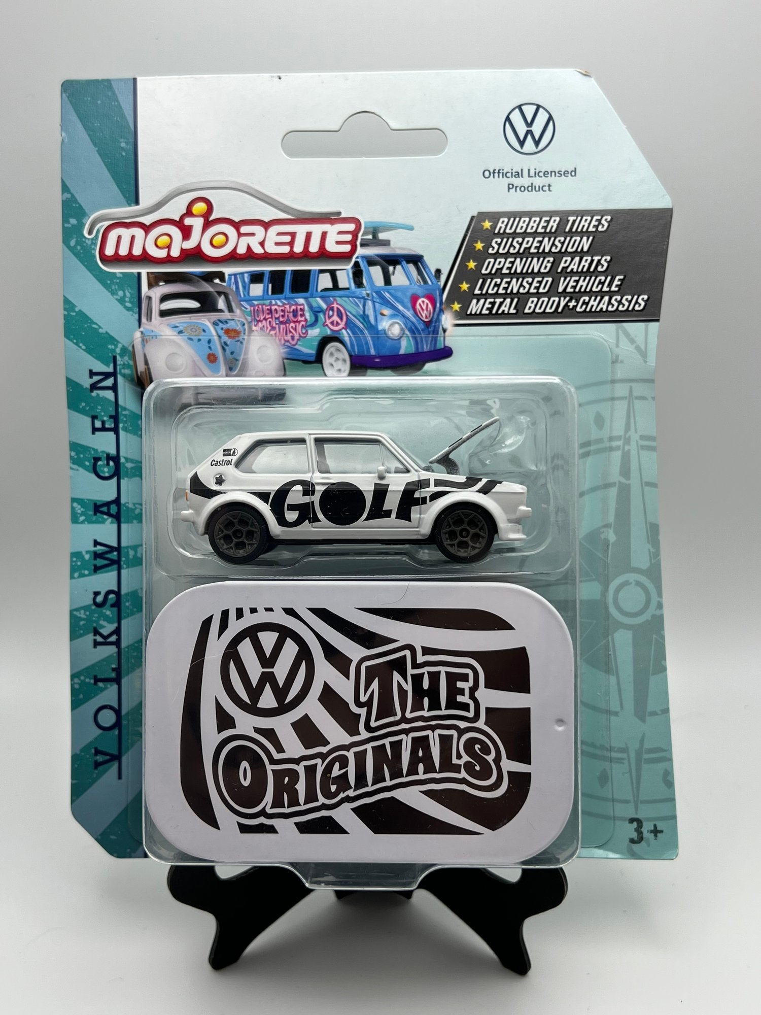 Majorette VW Golf Originals White 