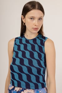 Image 1 of TOP MARE WAVE BLU €132 -30%