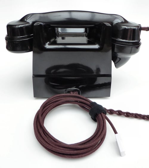 Image of VOIP Ready GPO 328 Bell On / Bell Off Bakelite Telephone