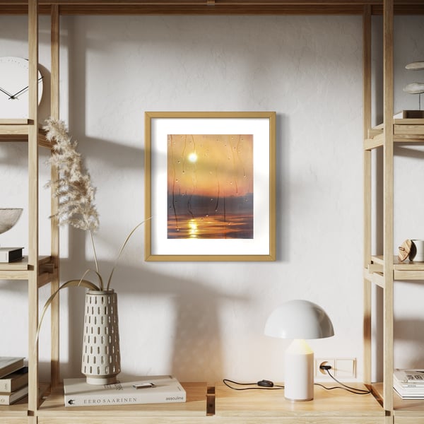 Image of AMBER SKIES - PRINTS