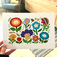 Image 2 of Mario Flowers Print