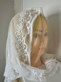 Image 4 of Mary's Grace Veil (White)