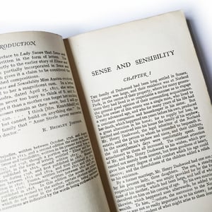 Jane Austen - Sense and Sensibility - from 1920