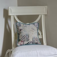 Image 3 of  Hydrangea Small Velvet Cushion