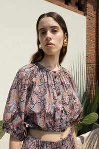 Image 4 of CAMICIA MATERA FLORAL ROSA €180 -30%