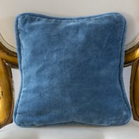 Image 2 of Plumbago Small Velvet Cushion 
