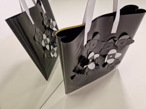 Image of BLACK WHITE BSIDEBAG