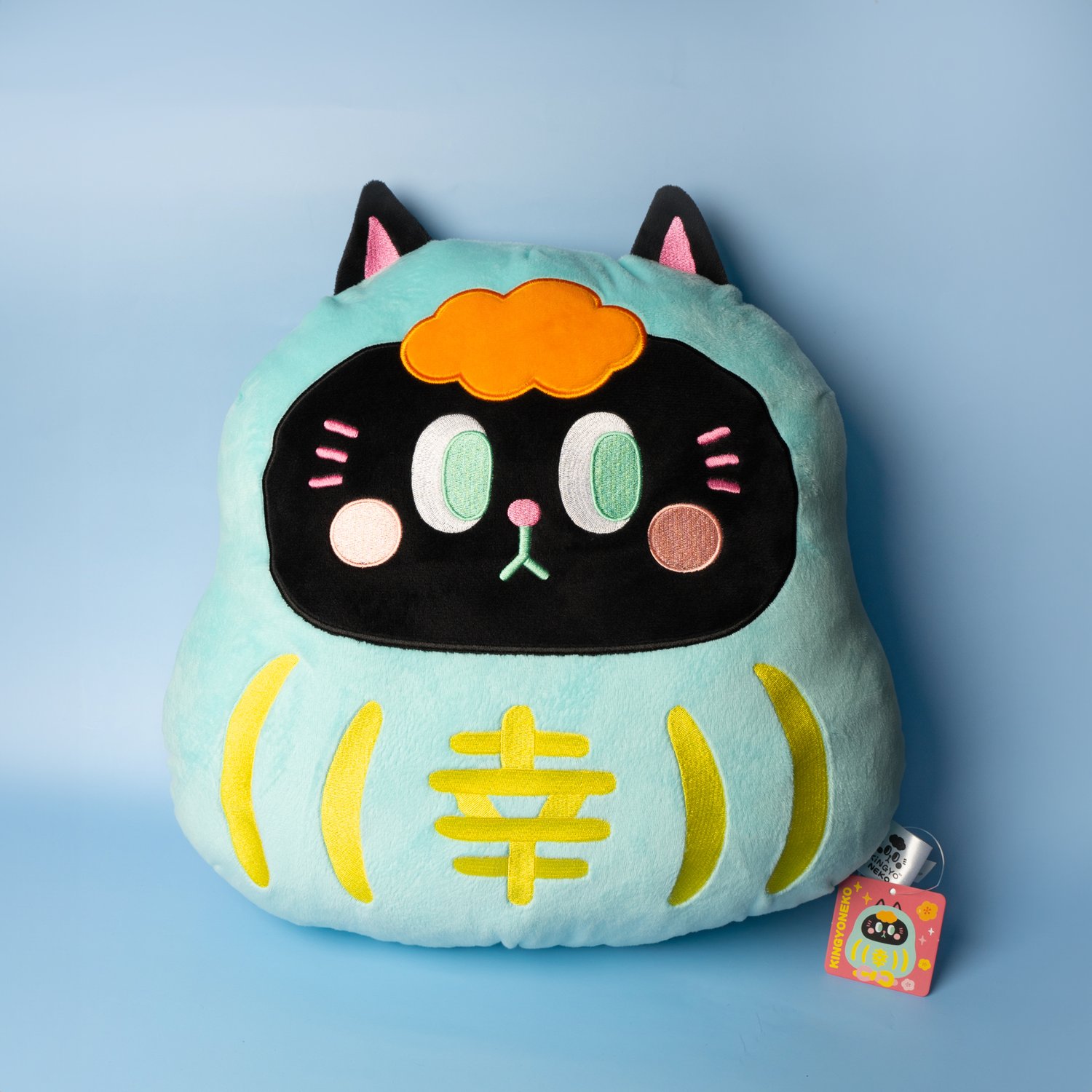 Image of KIYO NEKO 'DARUMA'  CUSHION