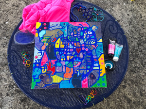 Image of Pinky blue