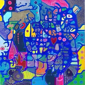 Image of Pinky blue