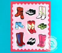 Image 1 of A Doll Can Never Have Too Many Shoes / Blythe Inspired 8x10 Art Print