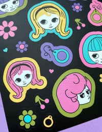 Image 3 of Daisy Dollys Sticker Sheet 