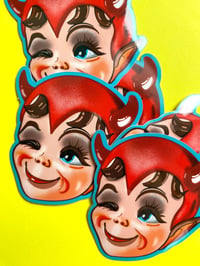 Image 3 of Lil' Devil Head Vinyl Sticker