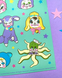 Image 5 of Rubberface Friends Sticker Sheet