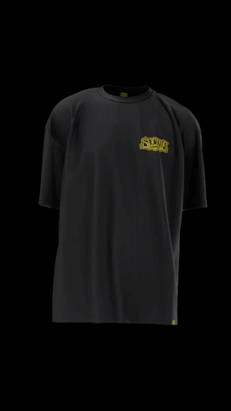 Image of Sixtre Logo Tee Black