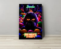 Image 2 of FNAF Character Movie Poster Aluminium Sign (30x20cm)