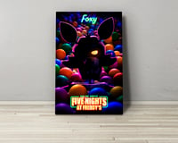 Image 5 of FNAF Character Movie Poster Aluminium Sign (30x20cm)