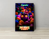 Image 4 of FNAF Character Movie Poster Aluminium Sign (30x20cm)