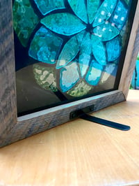 Image 4 of Freestanding framed glass mosaics