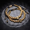Luxury Handmade Braiding Bracelet Pave CZ Leopard Head Enamel Green Red Bracelet Stainless Steel