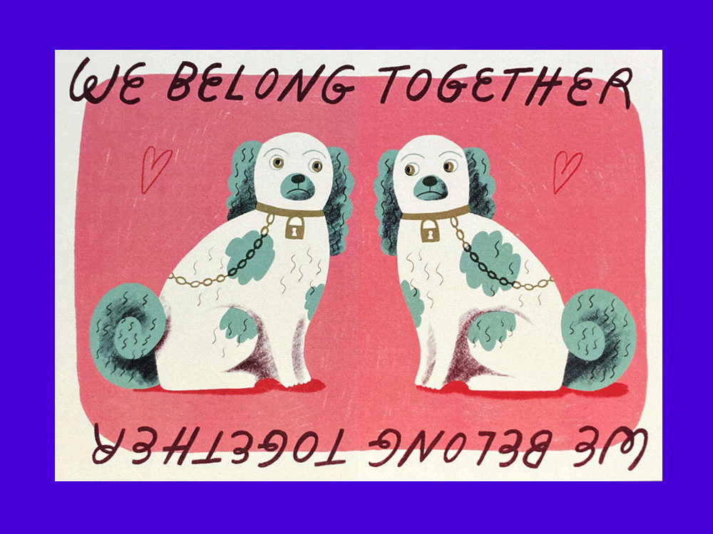 Image of POSTKARTE We belong together (Set)