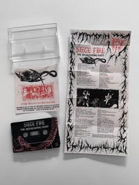 Image 3 of SIⒺGE FIRE - THE DEVASTATING COST Cassette