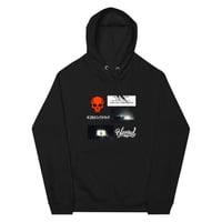 Image 2 of GJRXLYSSA ALIEN EATS BLACK HOODIE