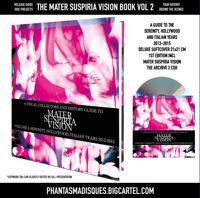 Image 1 of THE MATER SUSPIRIA VISION BOOK Vol 2 2013-2015 Serenity to Italy + CDR