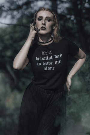 Image of It's a Beautiful Day to Leave Me Alone T-Shirt