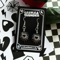Image 2 of LIZZIE - Heart Burst Earrings