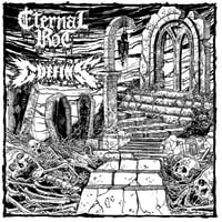 Image 2 of Eternal Rot / Coffins Split Lp