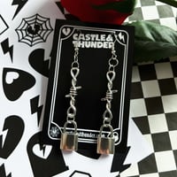 Image 2 of ROSALIE - Padlock Earrings