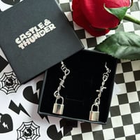 Image 1 of ROSALIE - Padlock Earrings