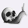 Skull Snail | Sticker