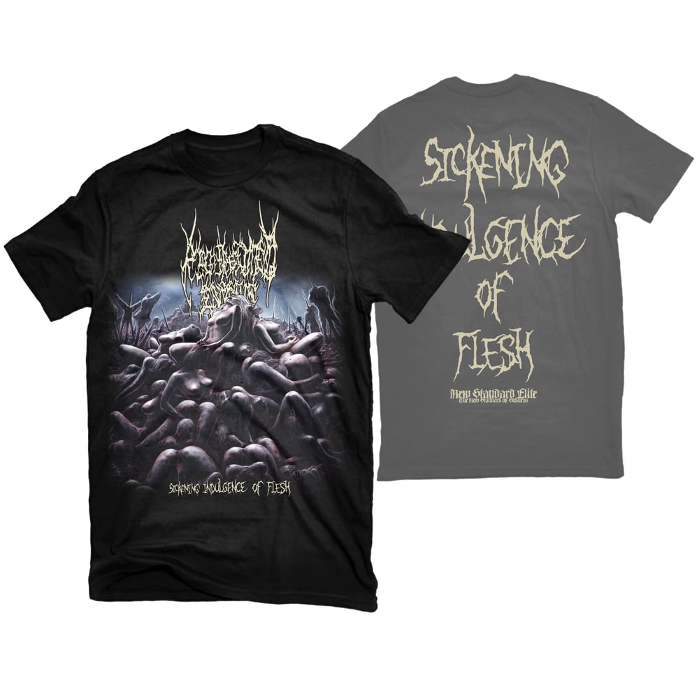Image of REGURGITATED ENTRAILS "SICKENING INDULGENCE" T-SHIRT