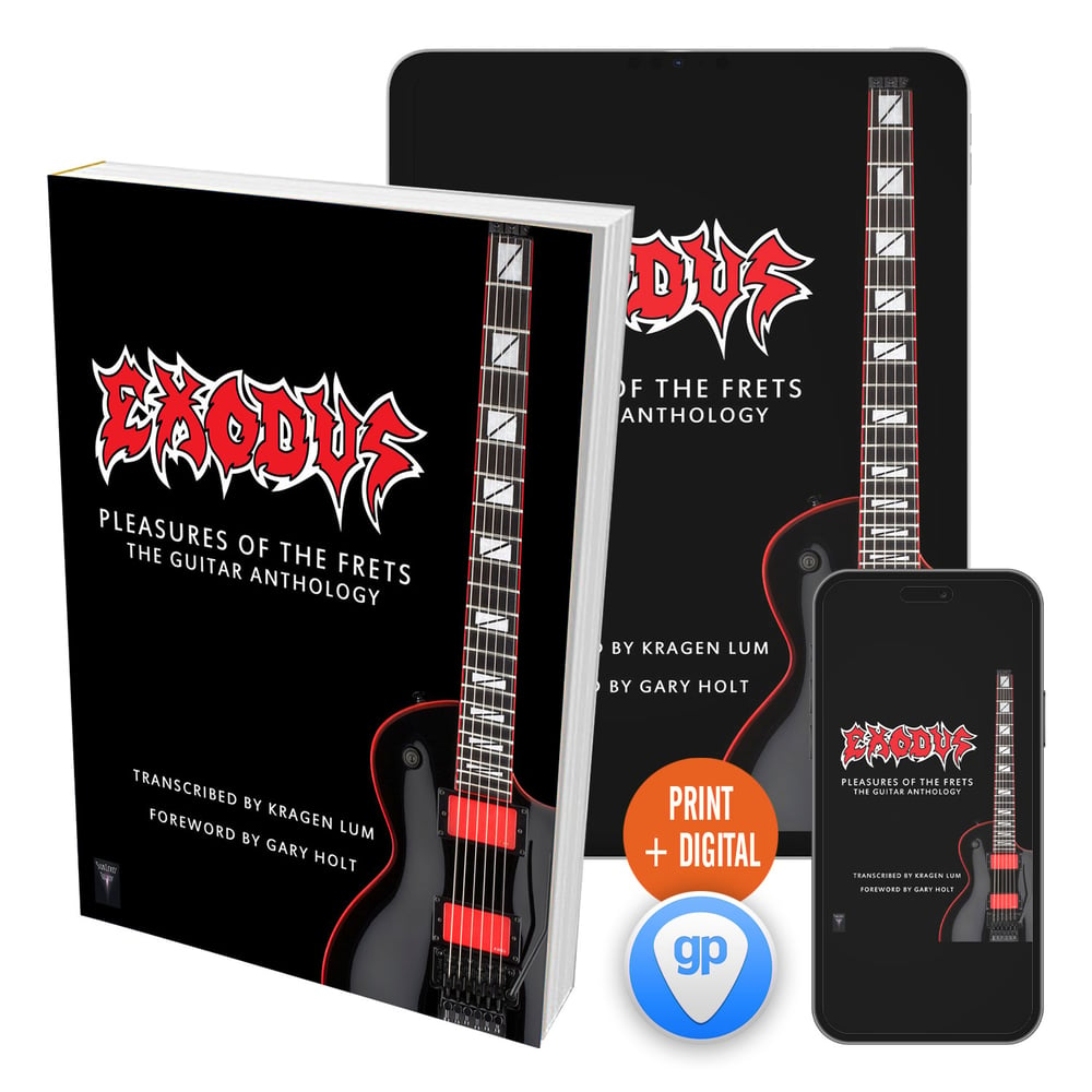 Exodus - Pleasures Of The Frets: The Guitar Anthology (Print Edition + Digital Copy + GP Files)