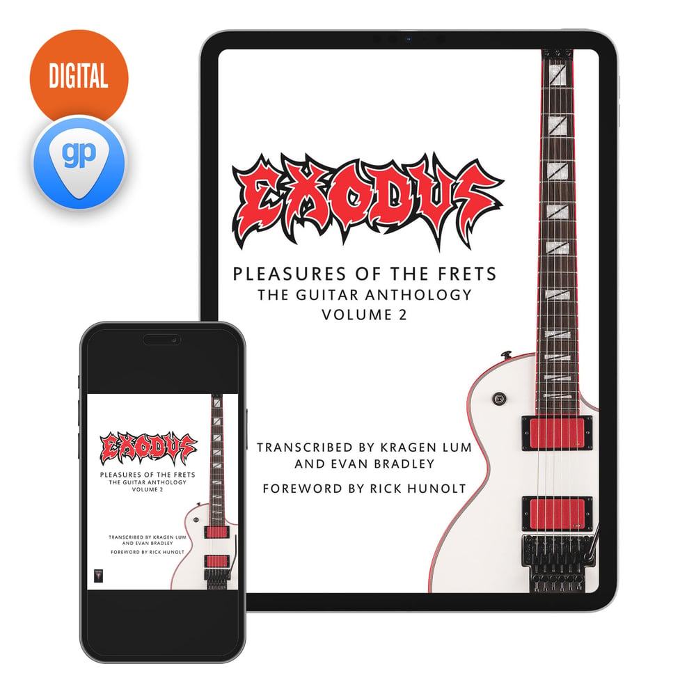 Exodus - Pleasures Of The Frets: The Guitar Anthology Volume 2 (eBook Edition + GP Files)
