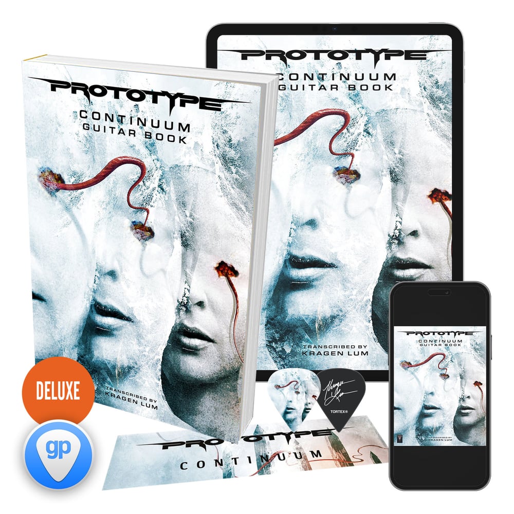 Prototype - Continuum Guitar Book (Deluxe Print Edition + Digital Copy + GP Files)