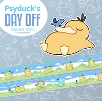 PSYDUCK'S DAY OFF Washi Tape